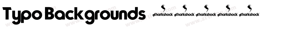 Typo Backgrounds字体转换